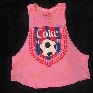 Pink Coke Muscle Tee